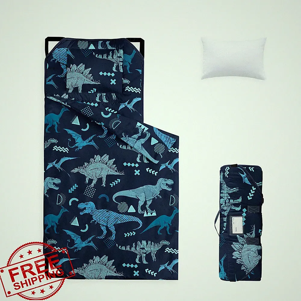 Wake In Cloud Nap Mat Toddler Jurassic Dinosaur Daycare Bedding