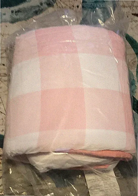 WAKE IN CLOUD TODDLER NAP MAT W/PILLOW & BLANKET ROLLUP SLEEPINGBAG PINK NEW
